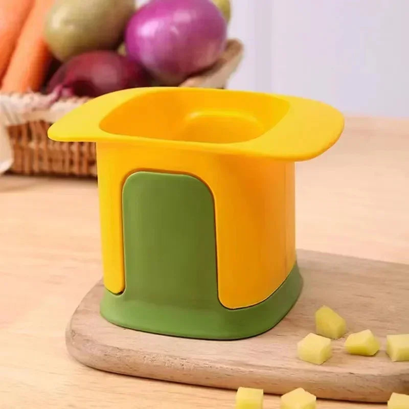 multifunctional vegetable chopper and slicer with ergonomic handle 2