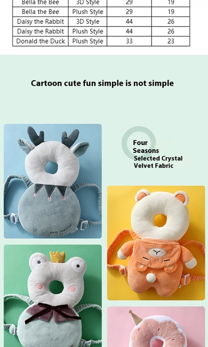 "infant crawling protection cushion for boys and girls"