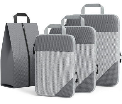 "Lightweight luggage organiser for clothes and shoes"