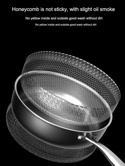 "chef quality stainless steel frying pan 28cm"