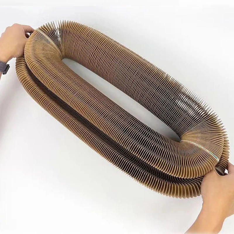 "interactive cat toy with rolling ball"