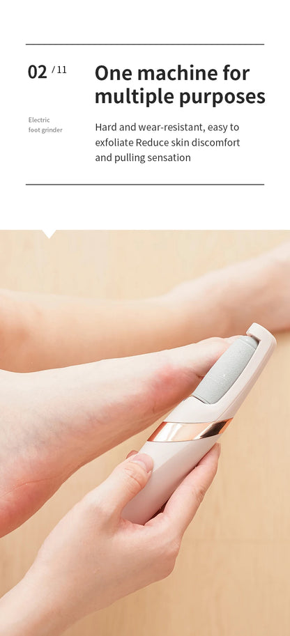 "Safe and gentle callus remover for women and men"