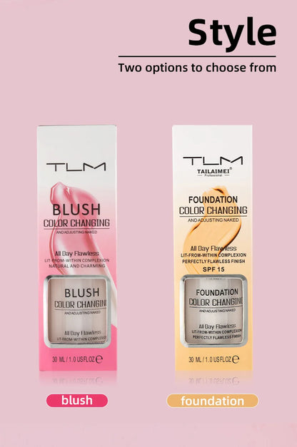 "TLM foundation before and after results"