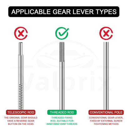 "Car interior upgrade LED luminous gear knob"