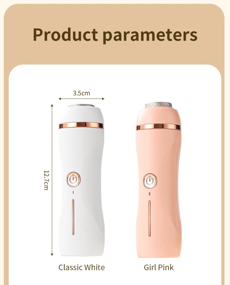 "Portable foot grinder pedicure machine pink"