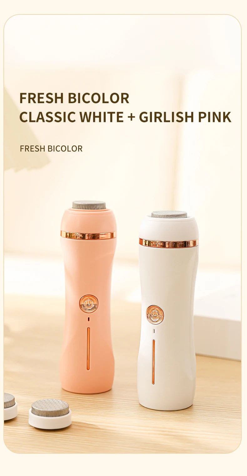 "Portable foot grinder pedicure machine pink"