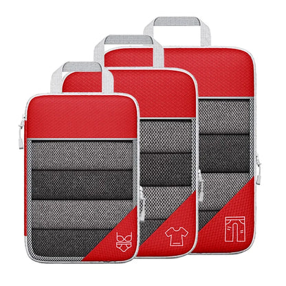 "Lightweight luggage organiser for clothes and shoes"