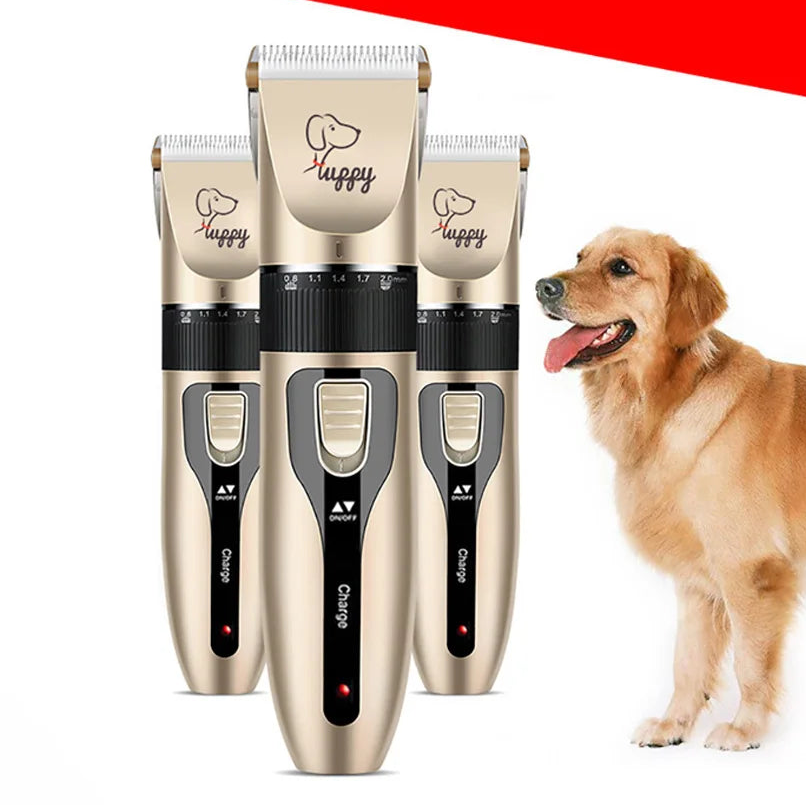 "professional dog grooming tool rechargeable"