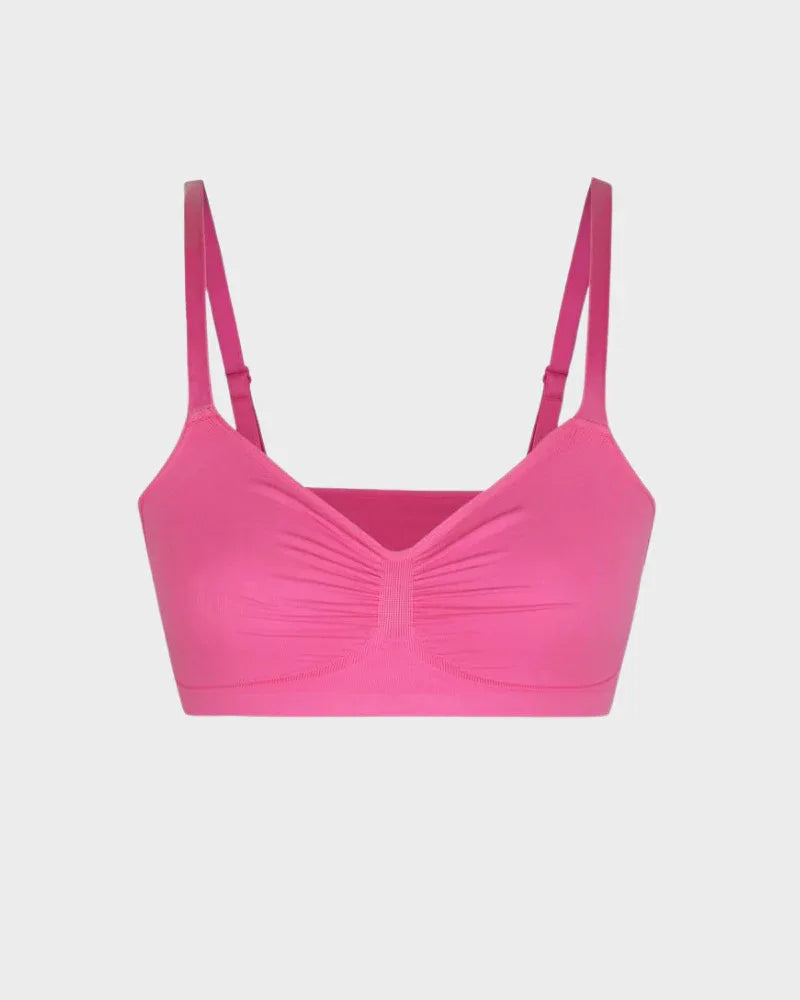 full coverage mouldless cup bra for everyday support
