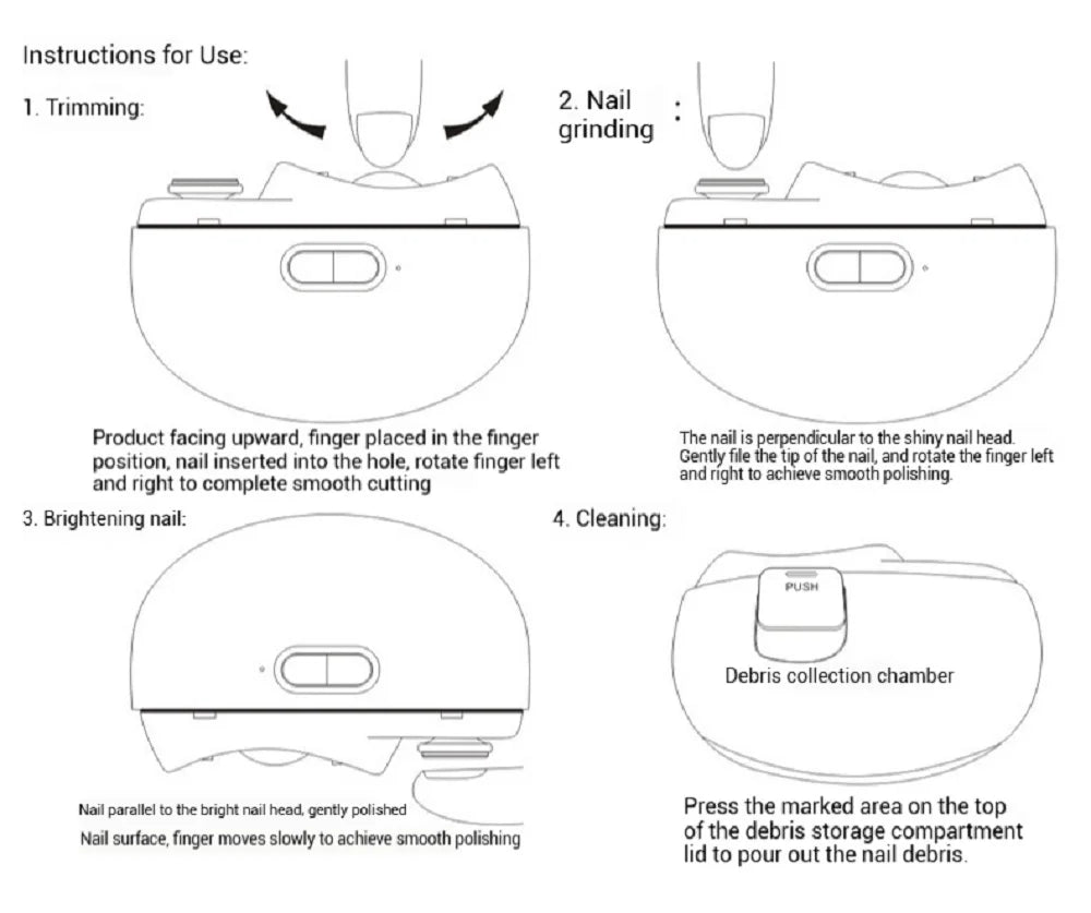 "safe nail cutter for baby fingers and toes"