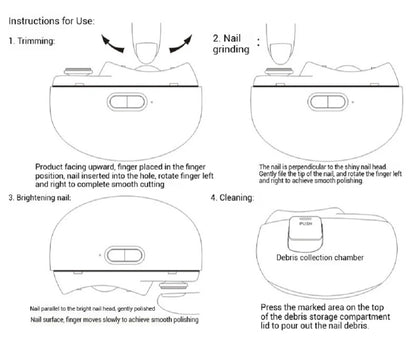 "safe nail cutter for baby fingers and toes"