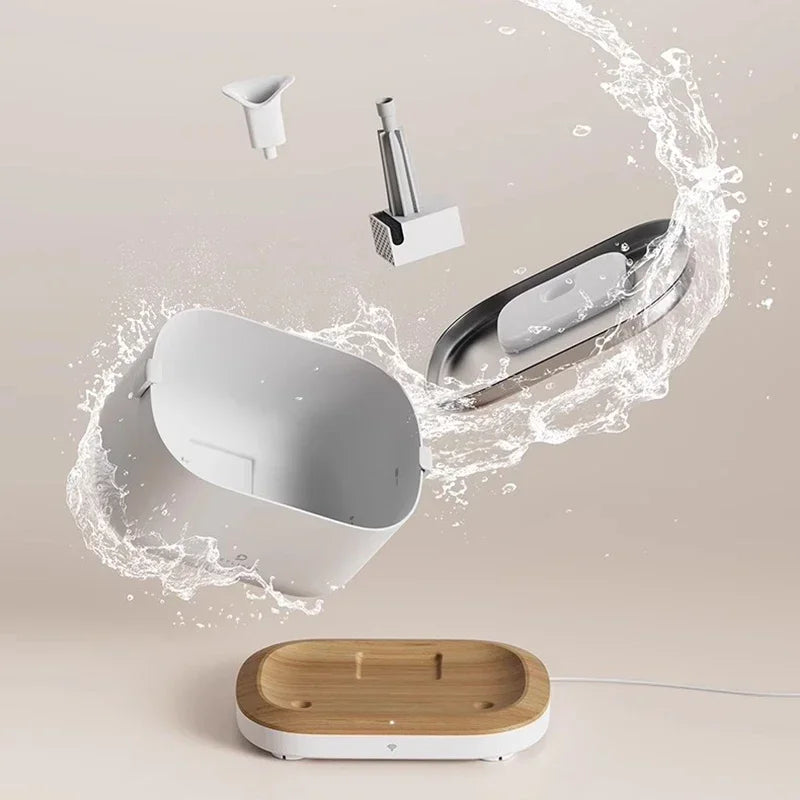 compact automatic cat food dispenser for home use