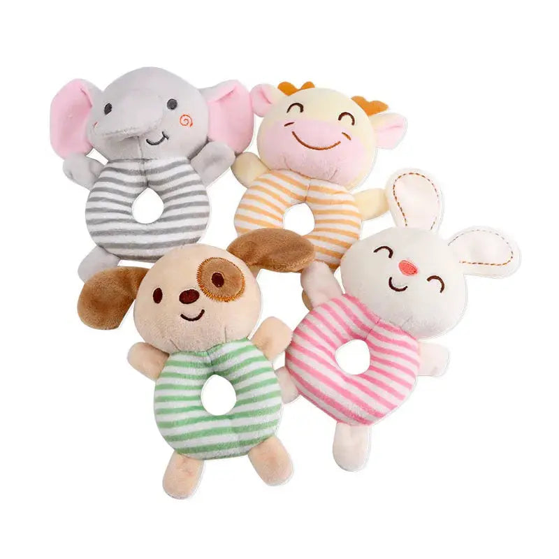 gentle rattle sound toy for early sensory development 2