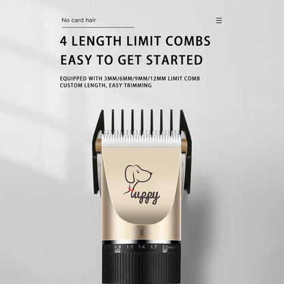 "pet grooming clipper set for home use"