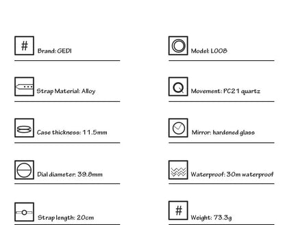 timeless elegant quartz bracelet watch for women
