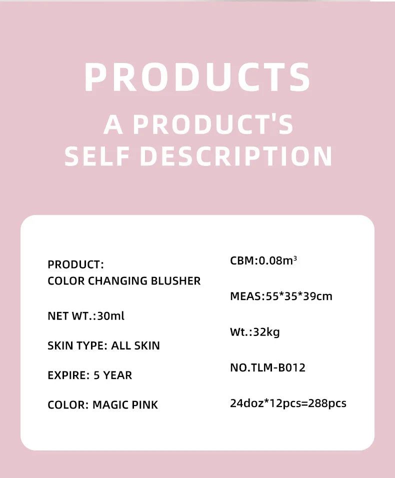 "Makeup foundation that adapts to all skin tones"