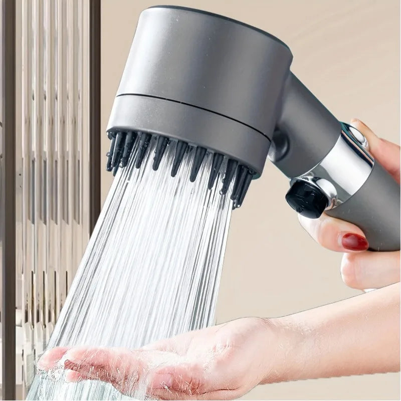 "shower head with adjustable spray modes"