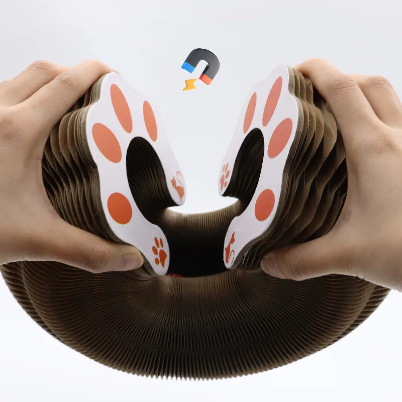 "foldable honeycomb cat scratching board"