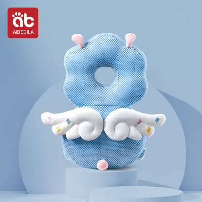 "soft polyester cotton baby head protector pillow"