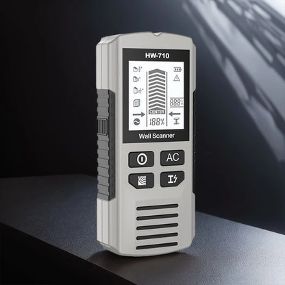 wall stud detector with ergonomic grip design
