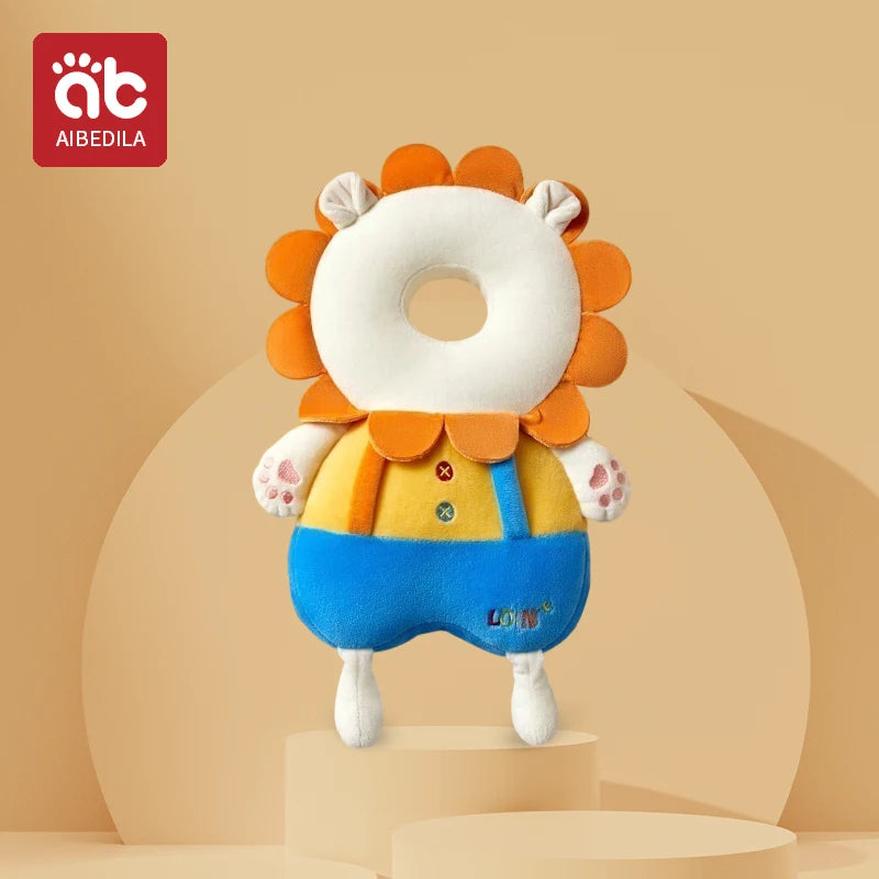 "baby head safety backpack with breathable fabric"