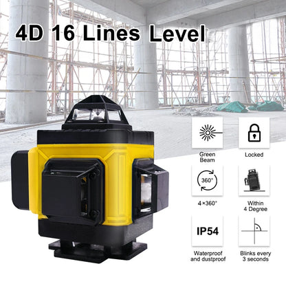 professional 16 line laser level for carpentry work
