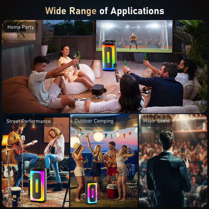 portable karaoke speaker for adults with long battery life