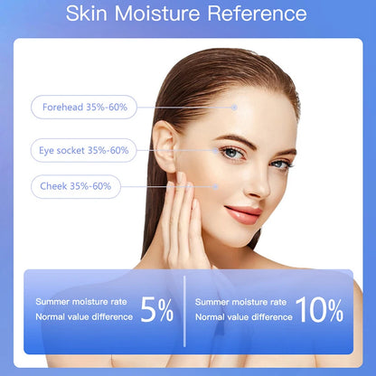 compact skin detector for elasticity and skin age analysis