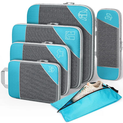 "Lightweight luggage organiser for clothes and shoes"