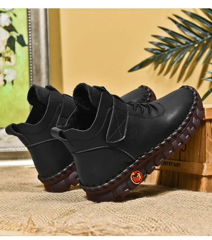 "Comfortable fleece lined casual boots women’s footwear"