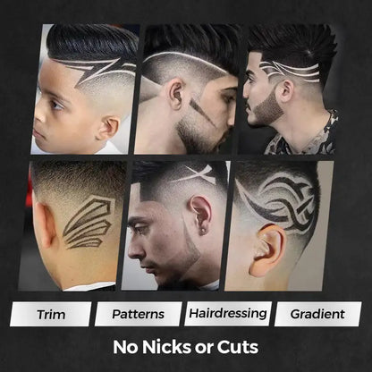 "stainless steel blade electric clipper for men"