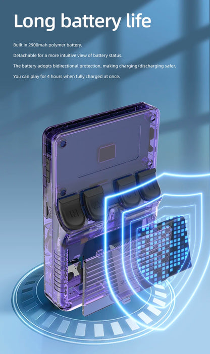 retro gaming handheld with multiple emulator support
