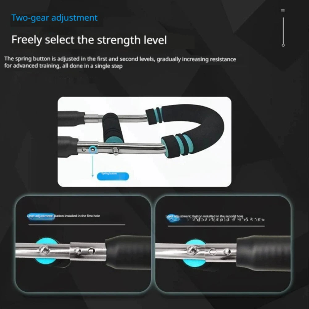 "multifunctional fitness equipment chest arms shoulders"