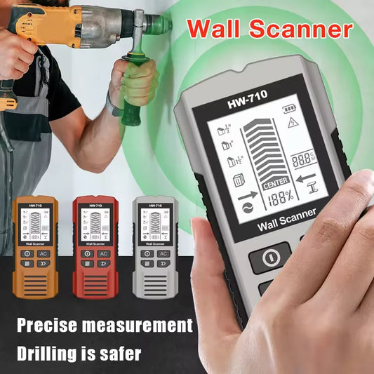 stud finder wall scanner detecting wooden studs
