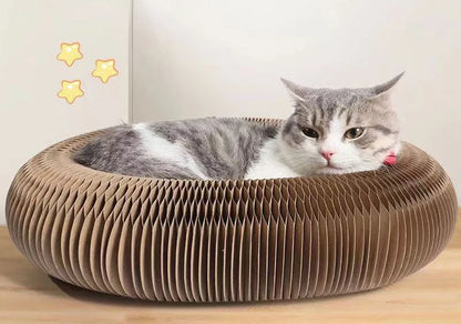 "cat toy scratcher prevents furniture damage"
