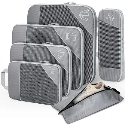 "Lightweight luggage organiser for clothes and shoes"