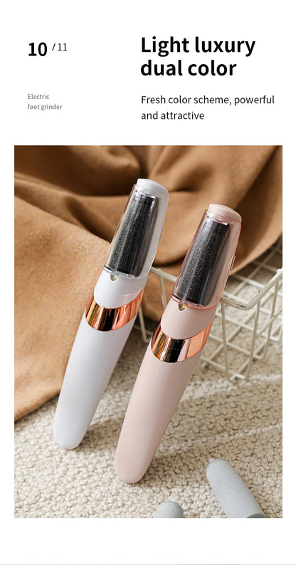 "Portable foot grinder pedicure machine pink"