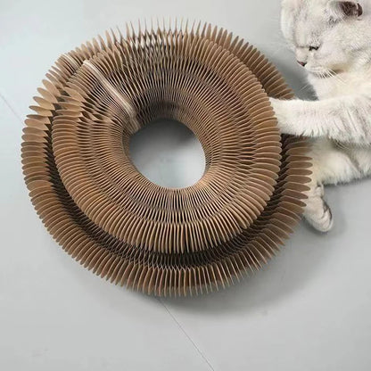 "cat toy scratcher prevents furniture damage"