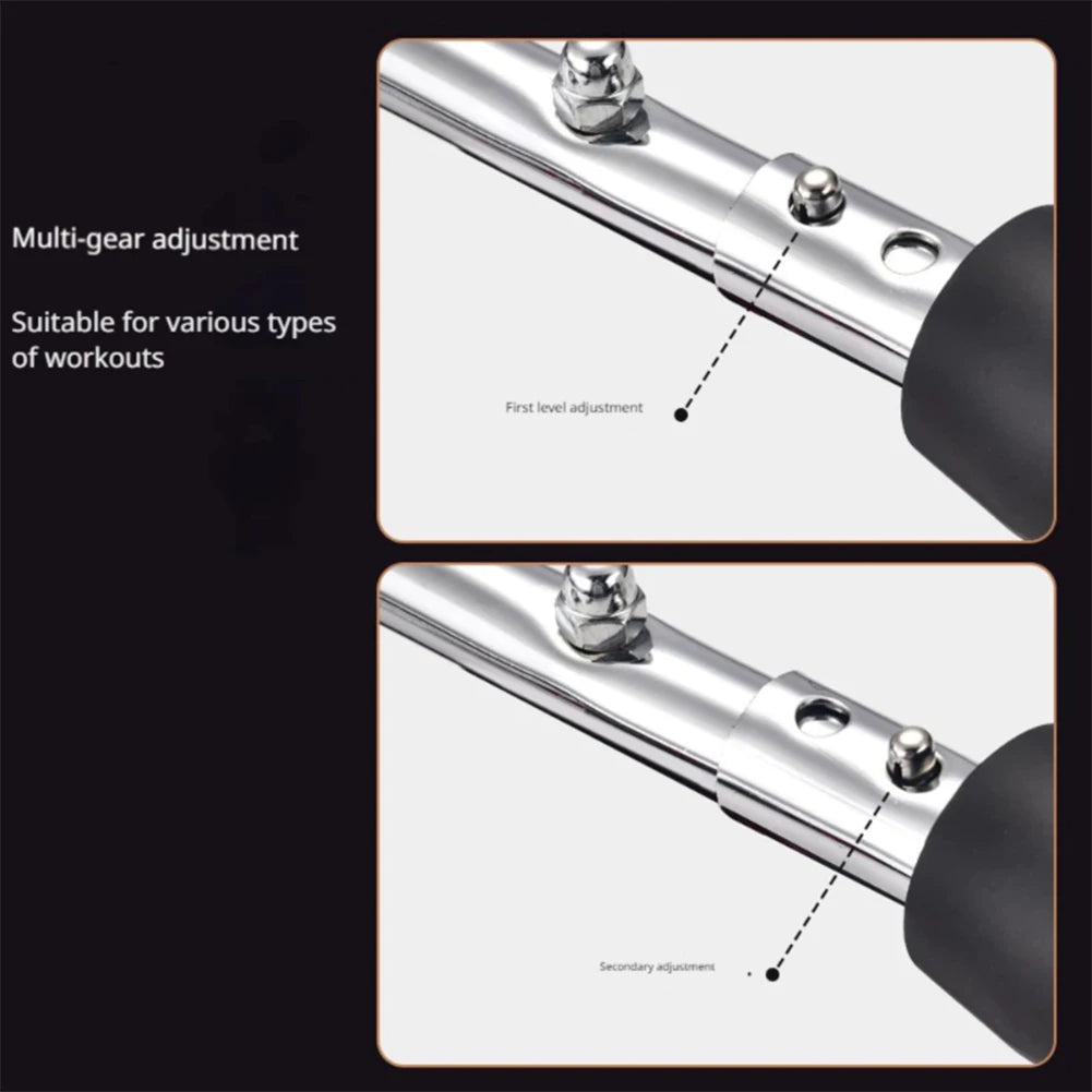 "portable workout bar for chest training"