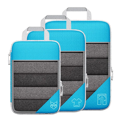 "Lightweight luggage organiser for clothes and shoes"