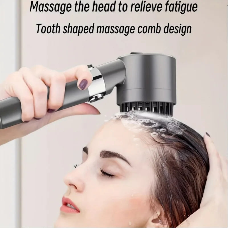 "high pressure shower head for low water flow"