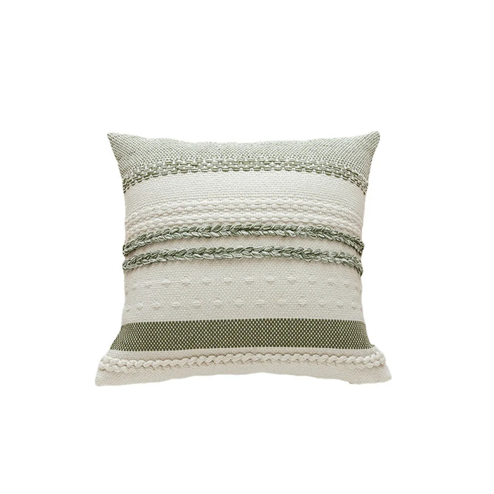 Striped Throw Pillowcase – Modern Cushion Cover for Sofa, Bed or Car Décor