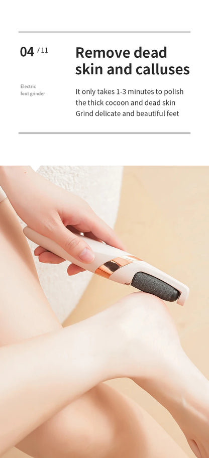 "Portable foot grinder pedicure machine pink"