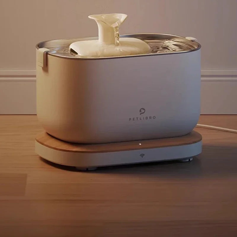 quiet battery powered cat feeding bowl