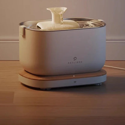 quiet battery powered cat feeding bowl