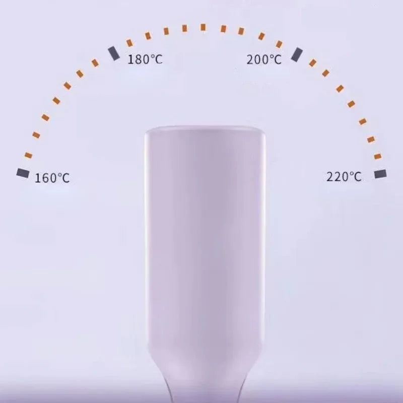 tourmaline ceramic hair curler for shiny waves
