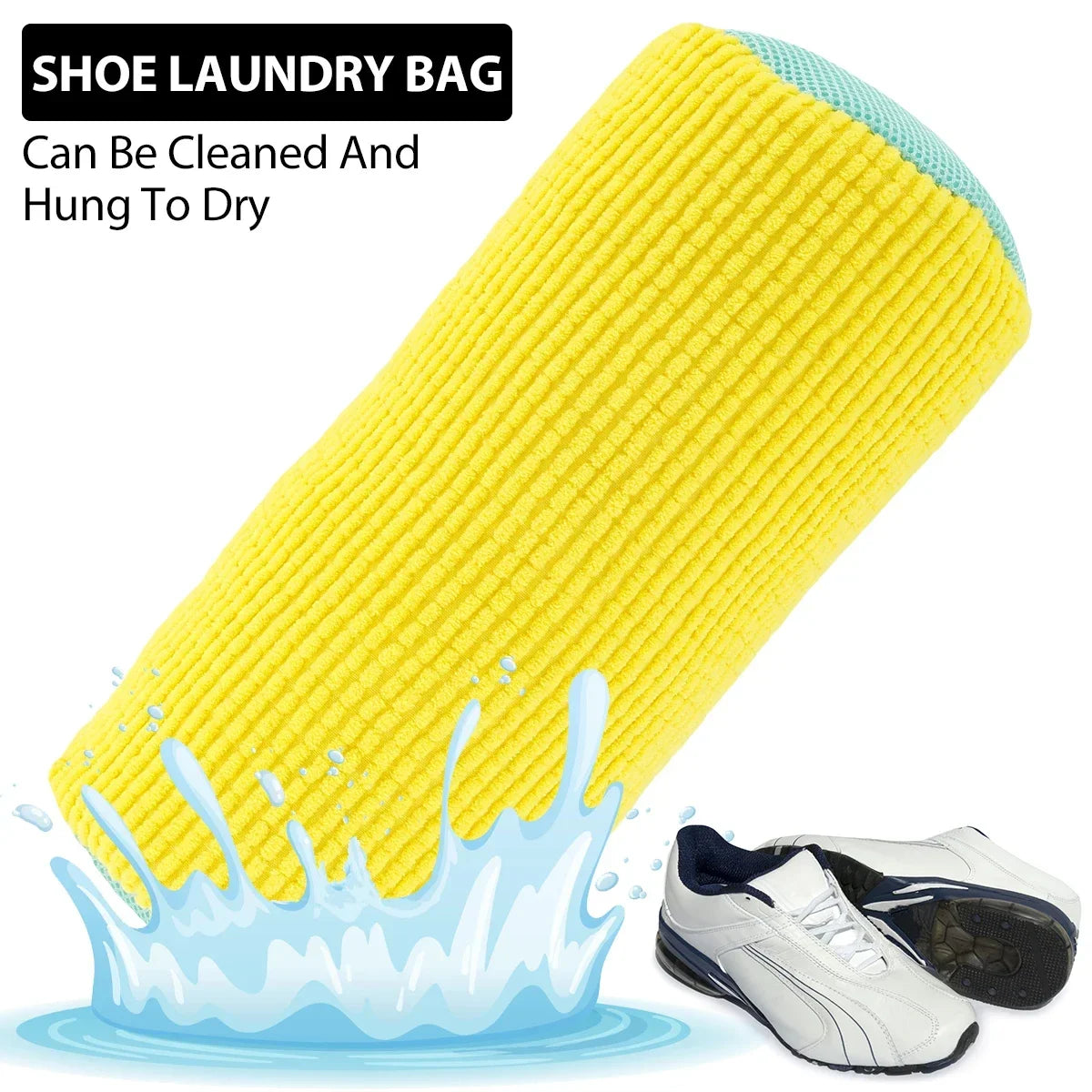 washing machine shoe laundry bag protecting clothes
