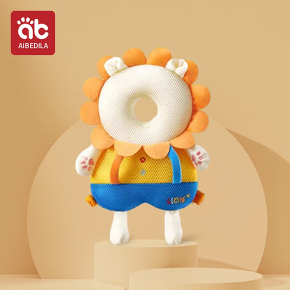 "baby head safety backpack with breathable fabric"