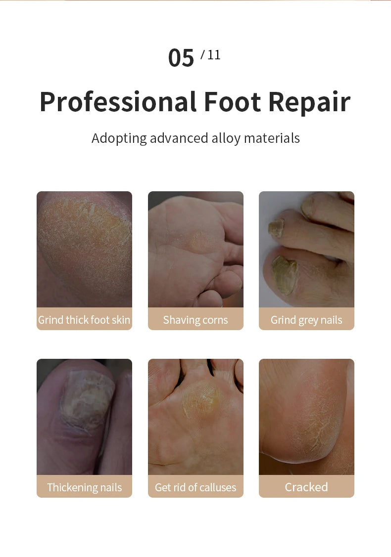 "Portable foot grinder pedicure machine pink"