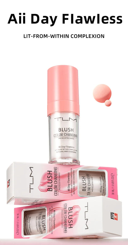 "Makeup foundation that adapts to all skin tones"